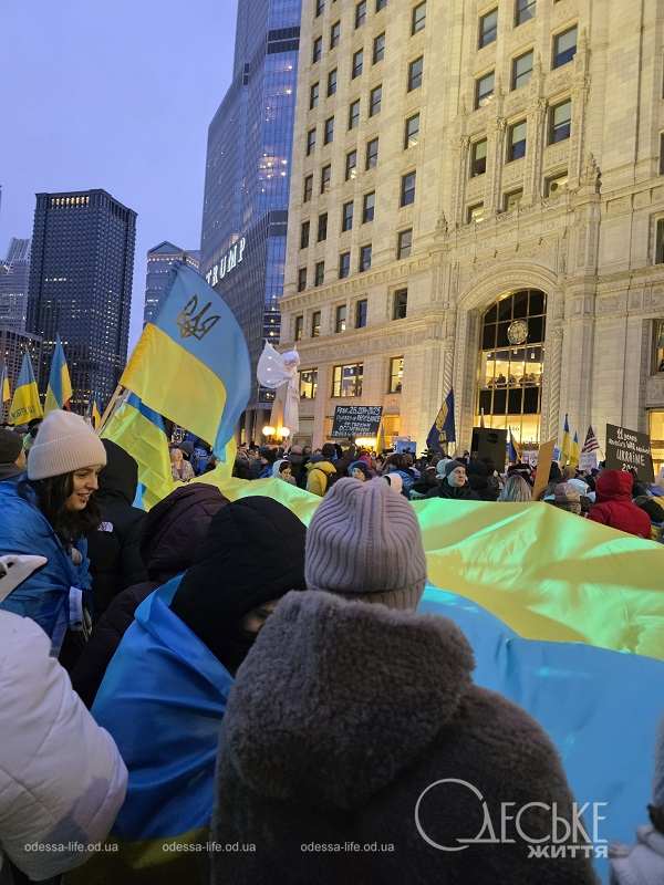 Проукраинский митинг в Чикаго-4