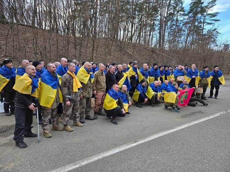 Возвращение военнопленных, 19 марта 2025, всего вернули 197 человек