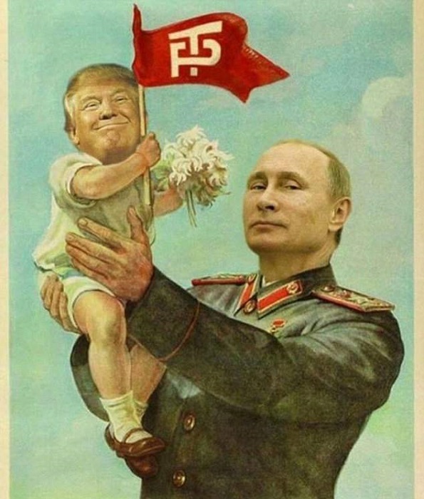 Фотожаба про путина и Трампа