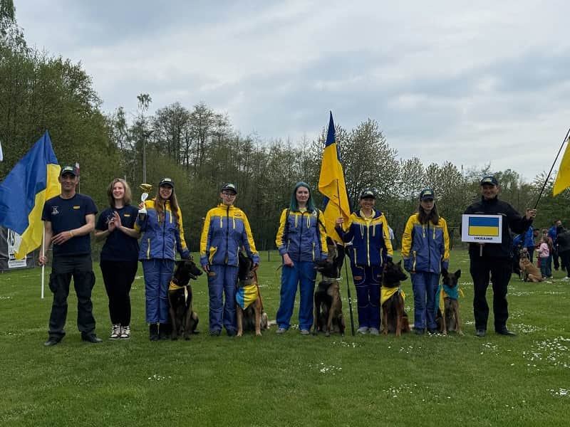 Украинские кинологи взяли награды FMBB SAR 2025