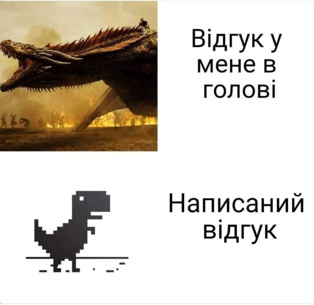 відгук до та після
