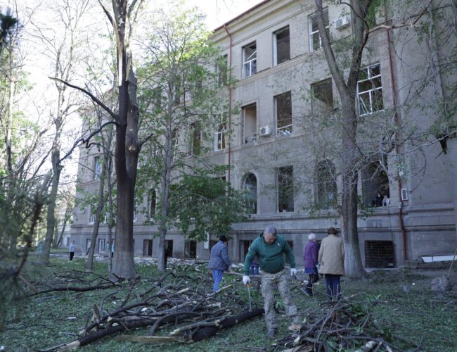 Россияне повредили Запорожскую политехнику: пострадали корпуса и лаборатории (ФОТО)