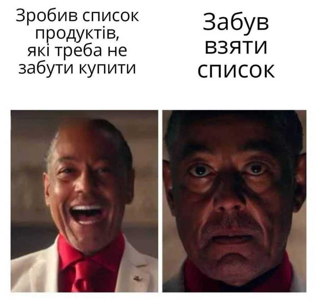 забутий список